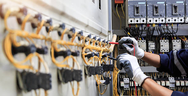 Professional Electrician technician working in Blue Bell, PA